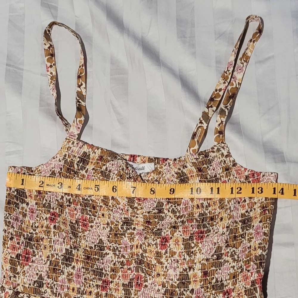 Madewell Tucker Tie Strap Lucie Mini Dress - Picture 6 of 9